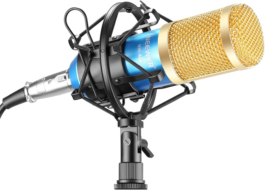 NEEWER NW-800 コンデンサーマイク 新品未使用 Amazon.co.jp: Neewer® NW-800 プロ コンデンサーマイクセット